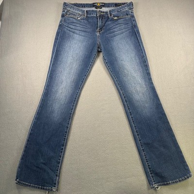Lucky Brand Lolita Boot Jeans Women 14/32 Medium Wash Blue Bootcut 7W11841 33x32