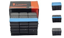 90 Pcs,1 Oz, Adhesive Stick On Wheel Weights, Blue Adhesive Easy 1 Box Black