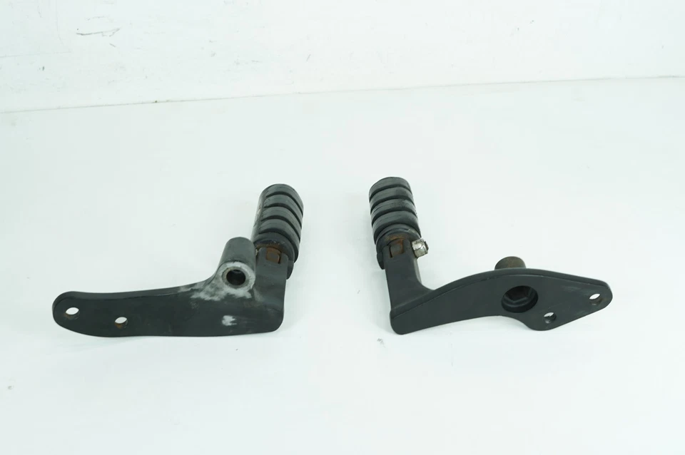 Harley Dyna Super Glide 1997 FXD fabricante de equipos originales conductor izquierdo y derecho reposapiés clavijas Foto 2 de 4