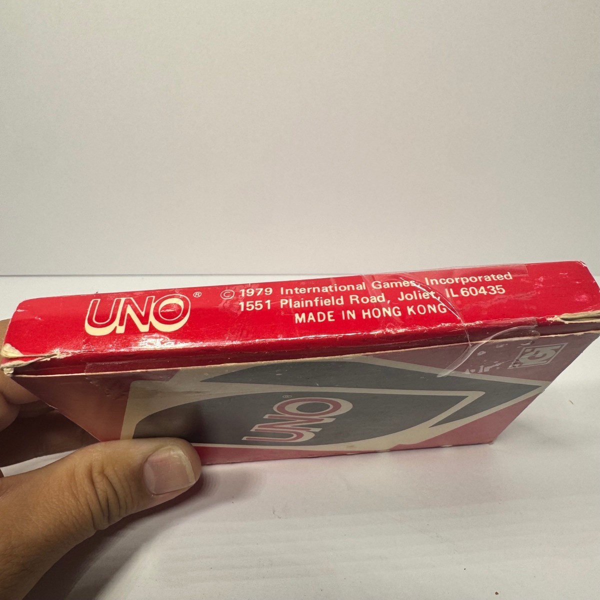 Vintage 1979 Uno Card Game International Games Inc Red Box Retro