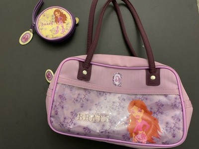 Bratz Puppe Flieder Tasche Handtasche & Handtasche Yasmin Kind/Erwachsene Kosmetiktasche Rarität 