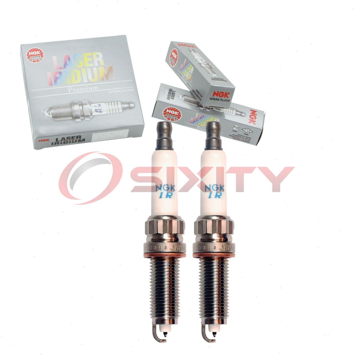 2 pc NGK 97506 SILZKBR8D8S Laser Iridium Spark Plugs for 8165 12 12 7 622 ce