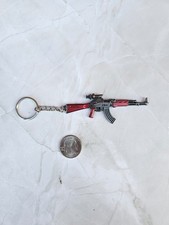 Keyring Weapon Replica AKM/AK74/AK47 Assault Rifle Military Keychain Unique Gift