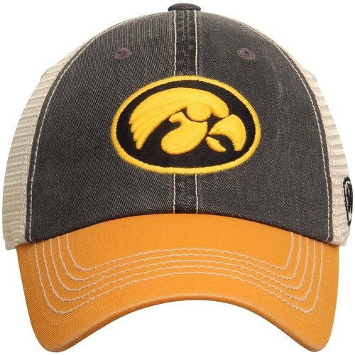 Top of the World Negro Iowa Hawkeyes Offroad Trucker Sombrero Ajustable - Imagen 2 de 4