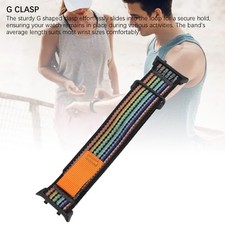 Nylon Watch Band Adjustable Loop Bracelet G Hook Fabric Watch Strap Replacement
