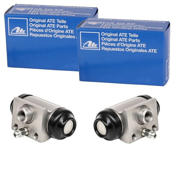 2X ATE Radbremszylinder 20,6Mm Passend FüR Audi A1 Fiat 500 500L Panda Tipo-image