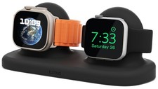 Dual Charger Stand Compatible with Apple Watch Series 49/46/45/44/42/41/40/38...