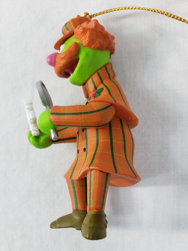 Vintage Christmas on Sesame Street Grolier Sherlock Hemlock Ornament Jim Henson - Picture 7 of 15