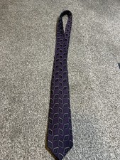 Brooks Brothers 100 Silk Purple Medallion Print Men's Dress Neck Tie Great Cond