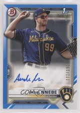 2021 Bowman Paper Prospect Blue Border 2/150 Andre Nnebe #PAPR-AN Auto 0eo6