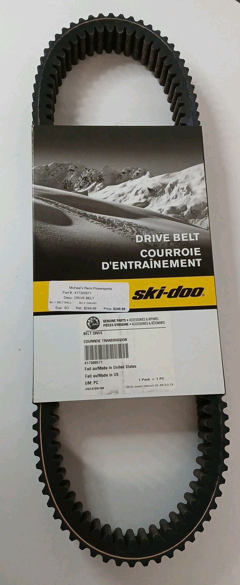 OEM Ski-Doo 850 E-tec Performance Snowmobile Drive Belt OEM Ski-Doo 850 E-tec Performance Snowmobile Drive Belt