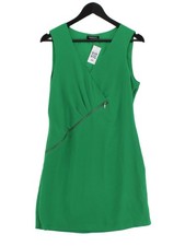 Morgan A-Line Midi Dress in Green