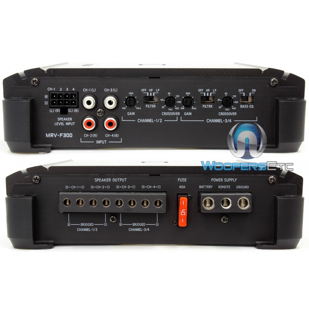 REFURBISHED MRV-F300 ALPINE 4 CHANNEL 300 WATT RMS AMPLIFIER | eBay