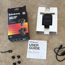 Skullcandy Dime 2 True Wireless Bluetooth Earbuds Black Water Resistant Mic