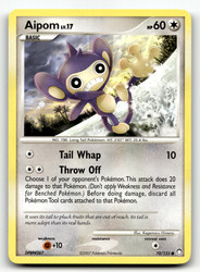 Aipom 70/123 Mysterious Treasures Common