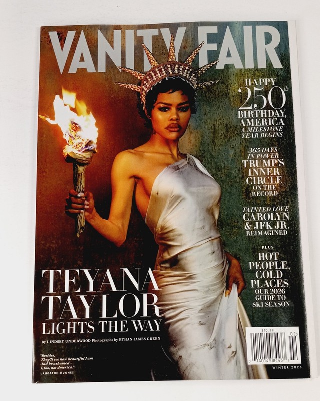 Vanity Fair No 775 Winter 2026 Magazine Teyana Taylor Trumps Inner Circle 