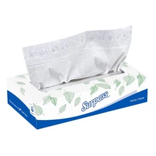 Surpass 2-Ply Facial Tissue Flat Box 100 Count 1 Flat Box