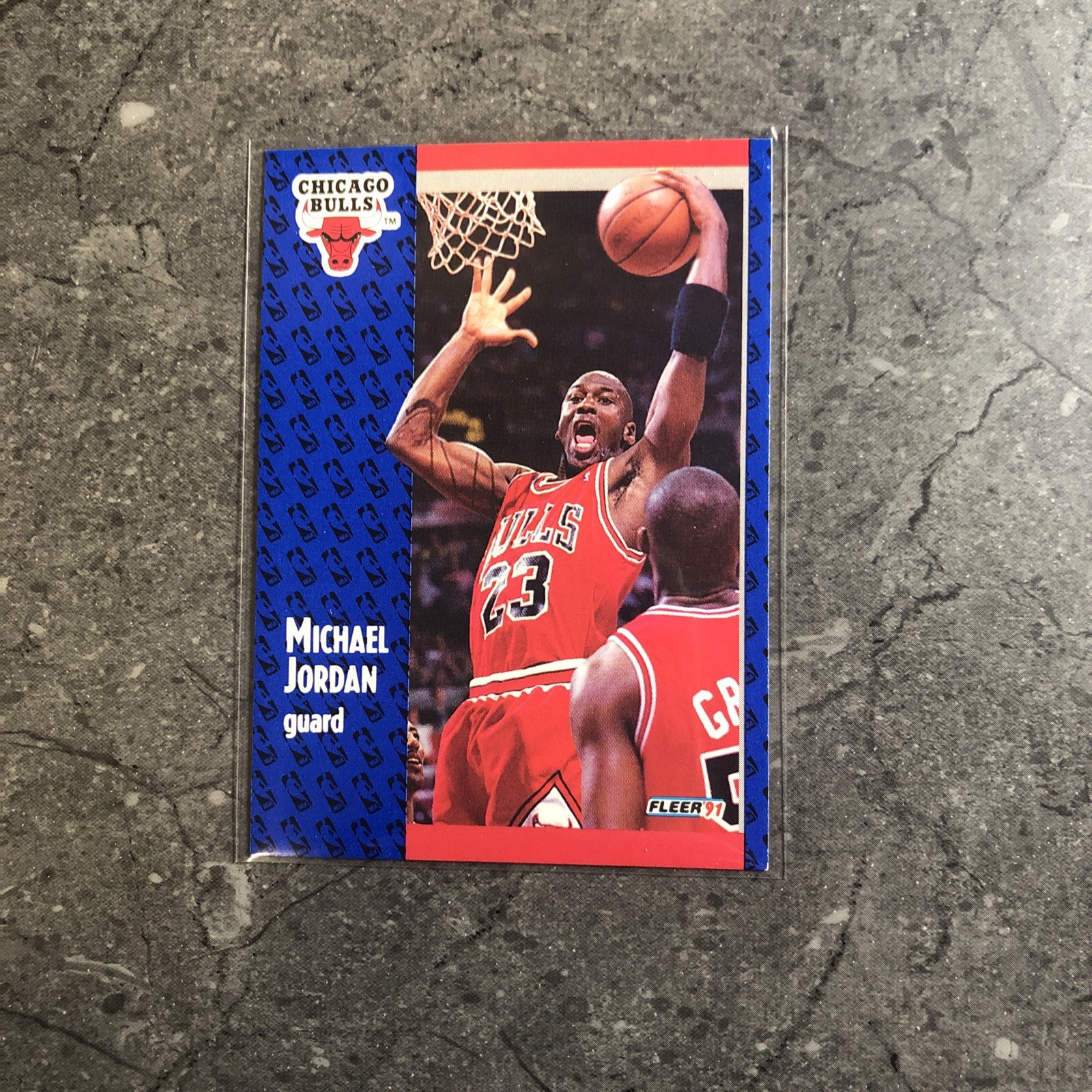 1991 Fleer Michael Jordan Chicago Bulls # 29