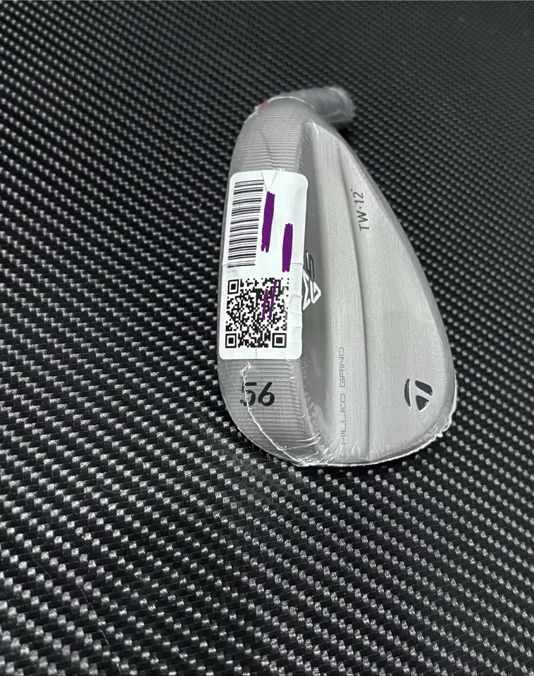 NEW TOUR ISSUE! TaylorMade MILLED GRIND 5 (MG5) TW 56° Wedge RAW- HEAD ONLY - Image 2 of 4