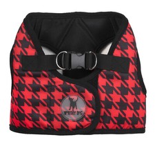 The Worthy Dog Sidekick Harness Vest Houndstooth Size Large 21"-24" Chest