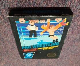 Pro Wrestling (Nintendo) NES (Complete in Box)Tested & Works Well (Ships Immed.)