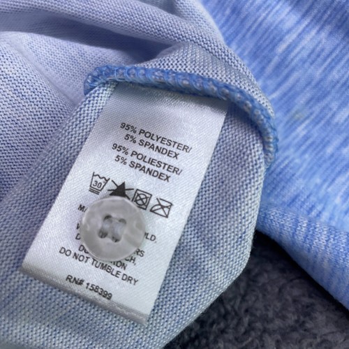 Hale Bob Classic Blue Long Sleeve PJs Pajama Top Soft / Comfortable Button Front - Picture 6 of 30