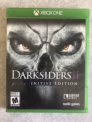 Darksiders II: Deathinitive Edition (Microsoft Xbox One, 2015) Complete CIB