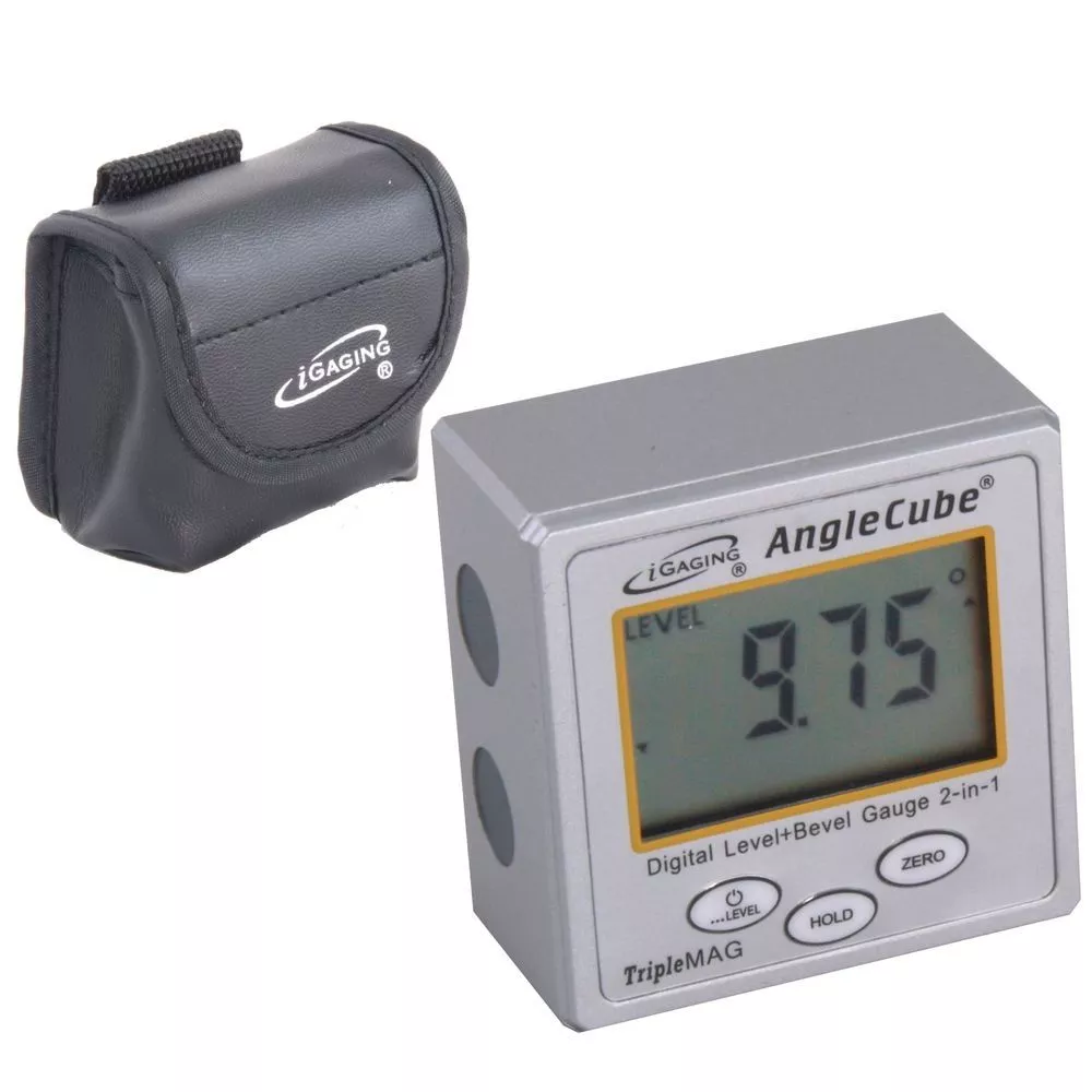 Magnetic table sale saw angle gauge