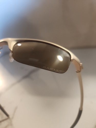 Oakley Razrwire Platinum O-Luminum UNOBTAINIUM Rootbeer Rubber Scratched Lenses - Bild 11 von 12