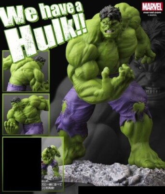 KOTOBUKIYA - ハルク コトブキヤ ファインアートスタチュー FALL OF HULK Kotobukiya Incredible Hulk Fine Art Statue Classic Avengers