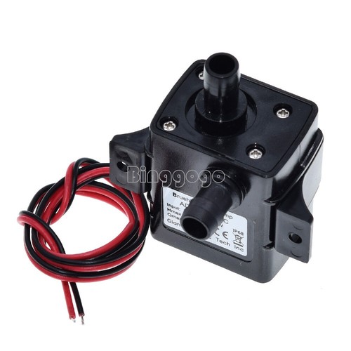 Motor sin escobillas ultra silencioso piscina bomba de agua solar DC12V 3m 240L/H - Imagen 2 de 3