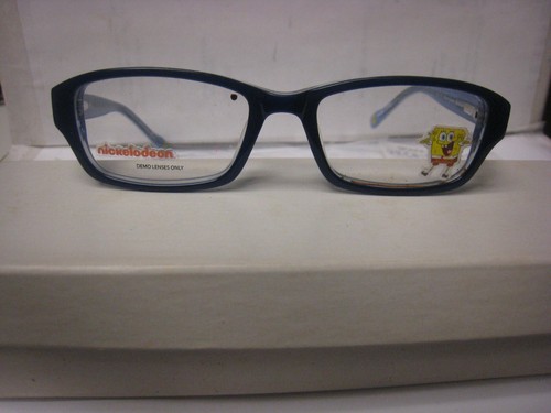 NICKELODEON NIC SPONGE BOB URCHIN BLUE  45-15-125  Eyeglass Frames New 