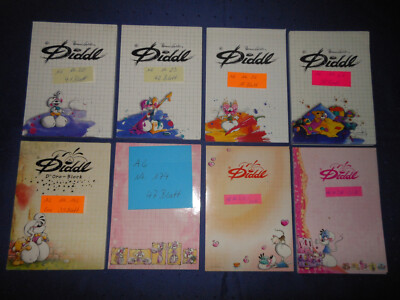 Diddl Block A6 Nr. 20, 23, 36, 61, 102, 174, 215, 218