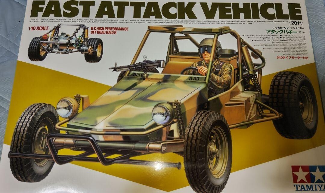 TAMIYA 58496 1/10 RC No.496 OFF ROAD RACER FAST ATTACK VEHICLE