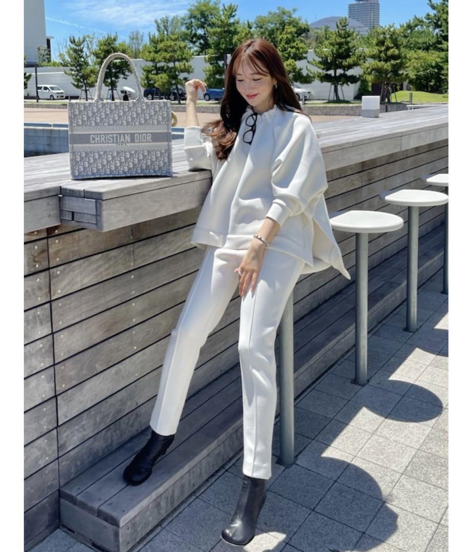 HYEONへヨン carrot pantsキャロットパンツS ドットブラック