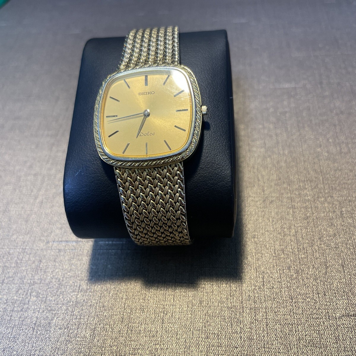 SEIKO Watch Dolce 8N40-5040 Gold Men