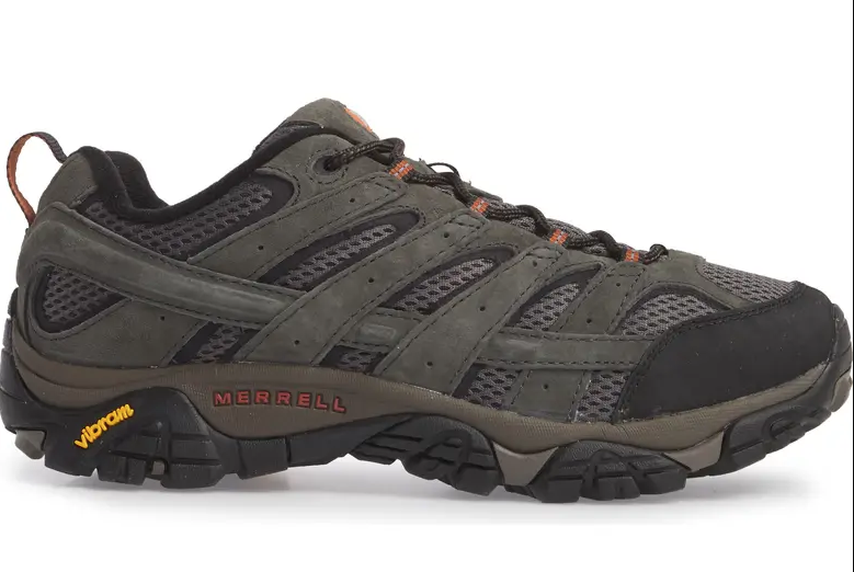 Scarpa da trekking uomo Merrell Z1124 Moab 2 Ventilatore Grigio Taglia 8 5 W