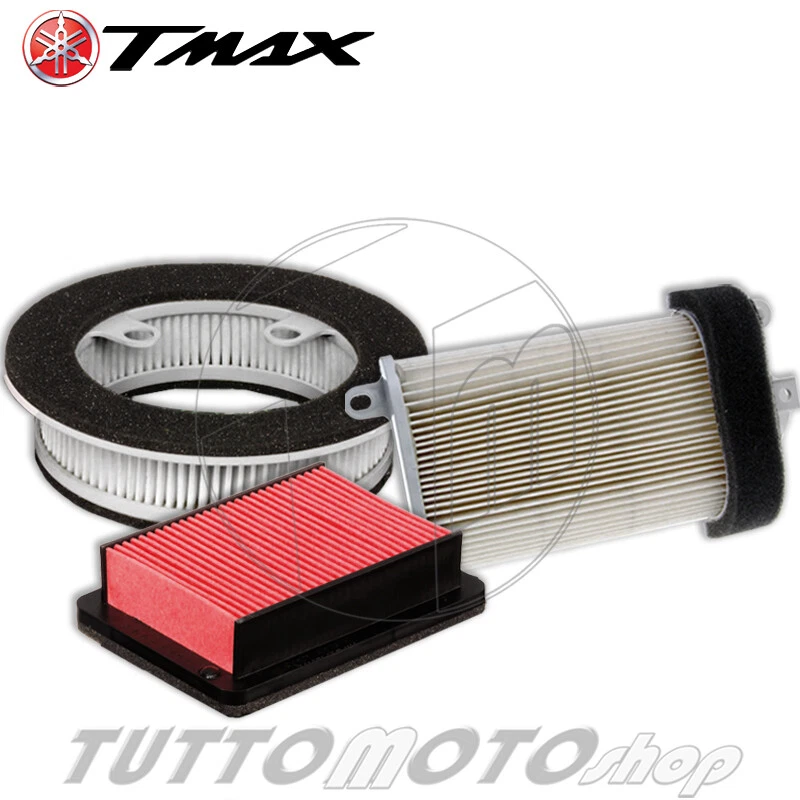 BERGAMASCHI KIT 3 FILTRI ARIA YAMAHA T-MAX 500 2008 2009 2010 2011 2012 TMAX T MAX