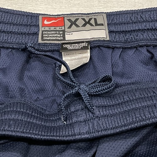 Syracuse Nike Shorts Mens XXL Blue Team Basketball Lined Embroidered - Picture 12 of 16