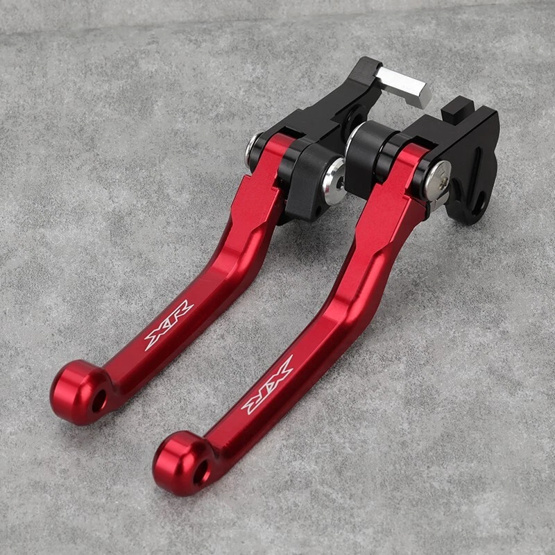 CNC Pivot Brake Clutch Levers Red For HONDA XR650L 1993-2024 XR 650L XR650 L - Image 4 of 4