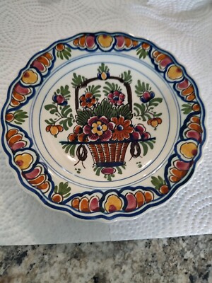 D. P. Dalft- Holland N.VI: 6 1/4'' Decorative Plate E