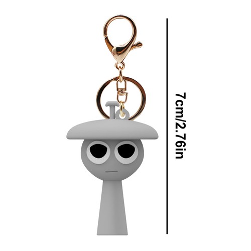 1x Sprunki Keychain PVC Doll Pendant Accessories Sprunki Horror Game Cartoon - Picture 11 of 20