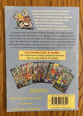 Adventures of Captain Underpants by Dav Pilkey (1997, Trade