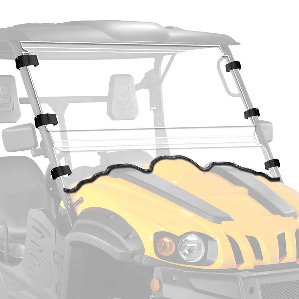 For MASSIMO MSU500 Bighorn HiSun Coleman Axis 500 700 all year Front Windshield Foto 4 de 4