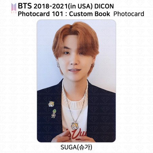 BTS 2018-2021 (in USA) Dicon Photocard 101 : Custom Book Photocard KPOP K-POP - Picture 55 of 212
