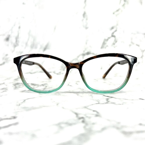 EZ20 LO1021 Nellie Eyeglasses Brown Blue Square Full Rim Frames 52-15-140