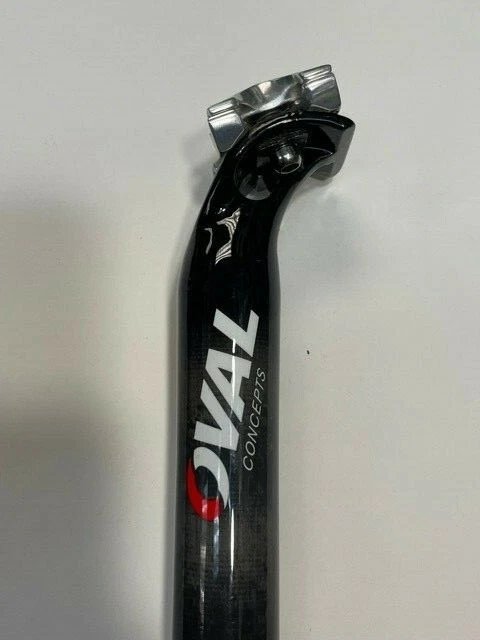 Oval Concepts R900 Carbon/Alloy seat post 2 bolt 31.6 x 300mm 9008 - Image 2 of 2