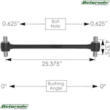 TMR533 Torque Rod 25.375in IHC/Ford 358088C1 3548381C1 4C4Z4264CA