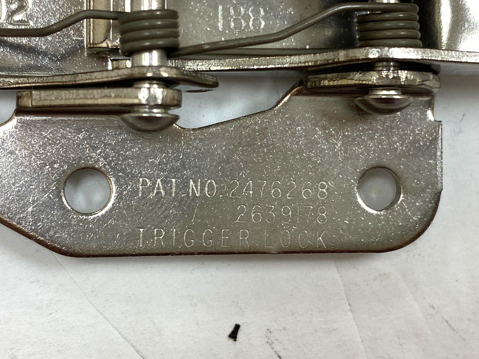 H502-1 Hartwell Latch, Trigger Lock, P/N H502-1-02-188 NOS, Catch ...