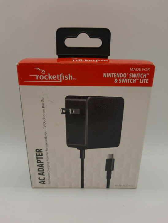 Rocketfish- 39W USB-C AC Adapter For Nintendo Switch Switch Lite